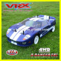 , 1/10 X-ranger EBD touring voiture RC, voiture RC drift rc avec système d’éclairage pour jouet RC